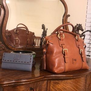 Dooney Bourke florentine domed satchel